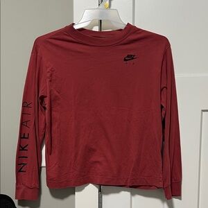 Nike Women’s Maroon Long Sleeve Tee